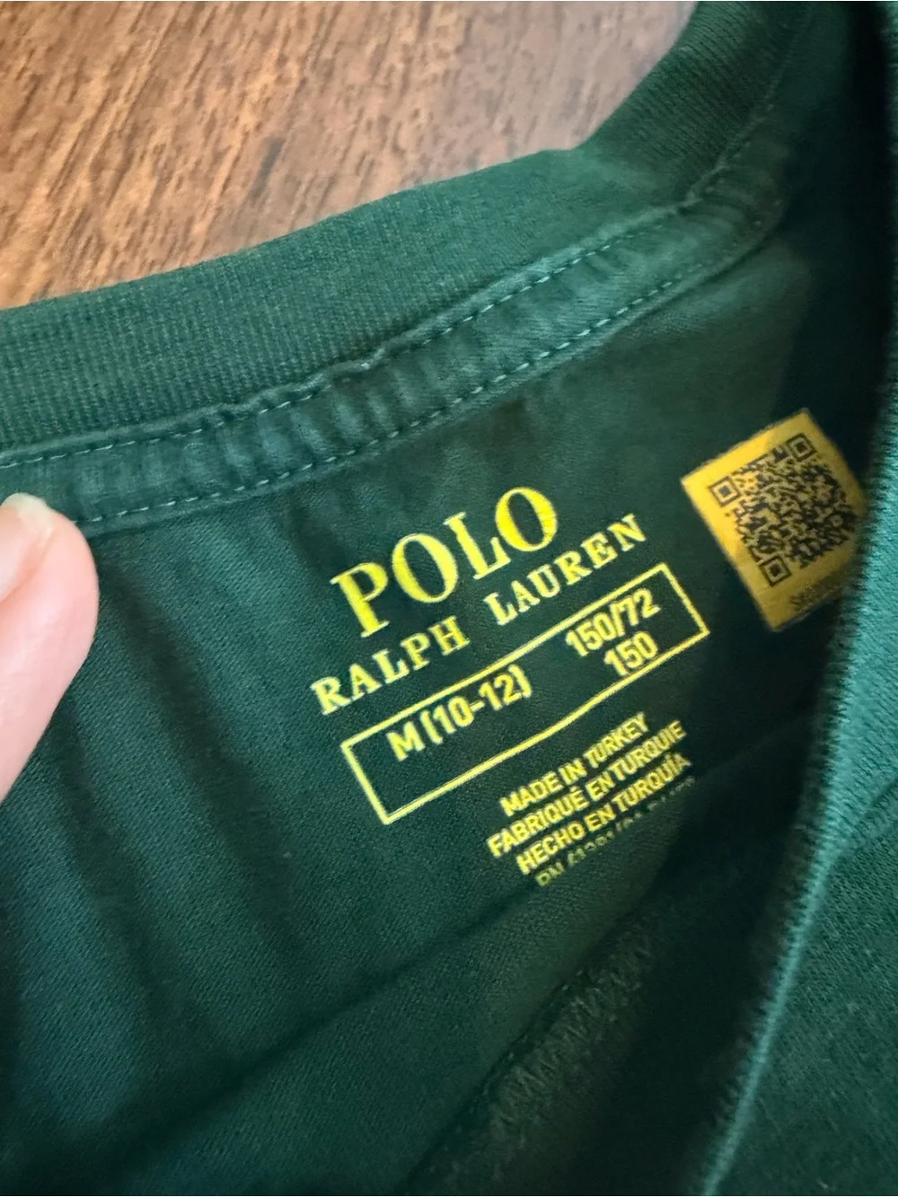 Ralph Lauren Polo Bear Long-Sleeve Tee Dark Green